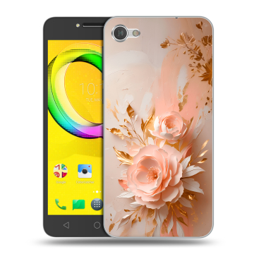 Силиконовый чехол на Alcatel A5 LED с принтом женский Силиконовый чехол на Alcatel A5 LED с принтом женский