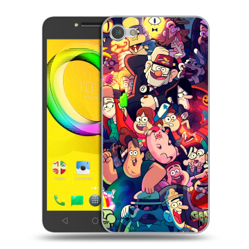 Силиконовый чехол на Alcatel A5 LED с принтом Gravity Falls Гравити Фолз Силиконовый чехол на Alcatel A5 LED с принтом Gravity Falls Гравити Фолз