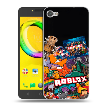 Силиконовый чехол на Alcatel A5 LED с принтом Roblox Роблокс Силиконовый чехол на Alcatel A5 LED с принтом Roblox Роблокс