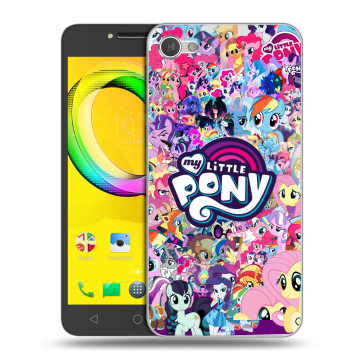 Силиконовый чехол на Alcatel A5 LED с принтом My little pony Дружба чудо Силиконовый чехол на Alcatel A5 LED с принтом My little pony Дружба чудо