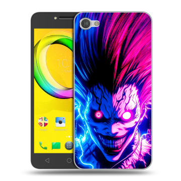 Силиконовый чехол на Alcatel A5 LED с принтом Death note Тетрадь смерти Силиконовый чехол на Alcatel A5 LED с принтом Death note Тетрадь смерти