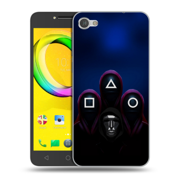 Силиконовый чехол на Alcatel A5 LED с принтом Игра Кальмара Силиконовый чехол на Alcatel A5 LED с принтом Игра Кальмара