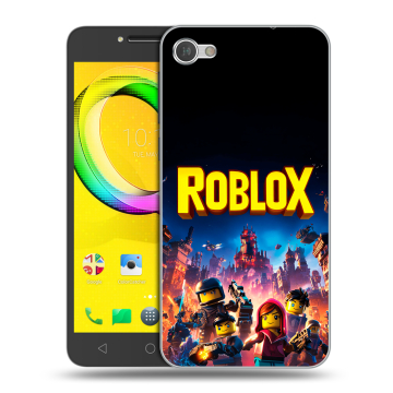 Силиконовый чехол на Alcatel A5 LED с принтом Roblox Роблокс Силиконовый чехол на Alcatel A5 LED с принтом Roblox Роблокс