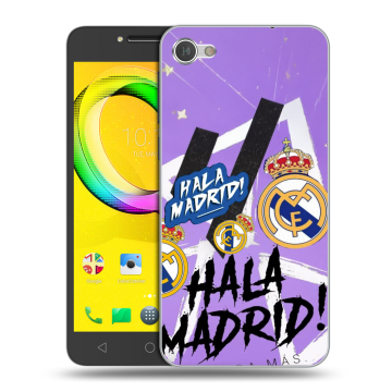 Силиконовый чехол на Alcatel A5 LED с принтом Real Madrid Реал Мадрид Силиконовый чехол на Alcatel A5 LED с принтом Real Madrid Реал Мадрид