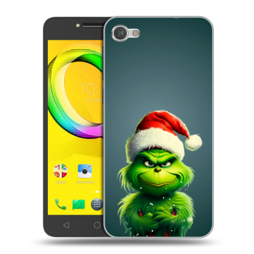 Силиконовый чехол на Alcatel A5 LED с принтом Новый год Силиконовый чехол на Alcatel A5 LED с принтом Новый год