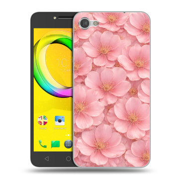 Силиконовый чехол на Alcatel A5 LED с принтом женский Силиконовый чехол на Alcatel A5 LED с принтом женский