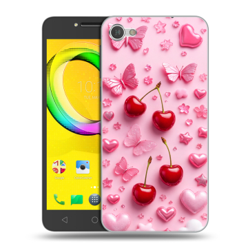 Силиконовый чехол на Alcatel A5 LED с принтом для девочек Силиконовый чехол на Alcatel A5 LED с принтом для девочек