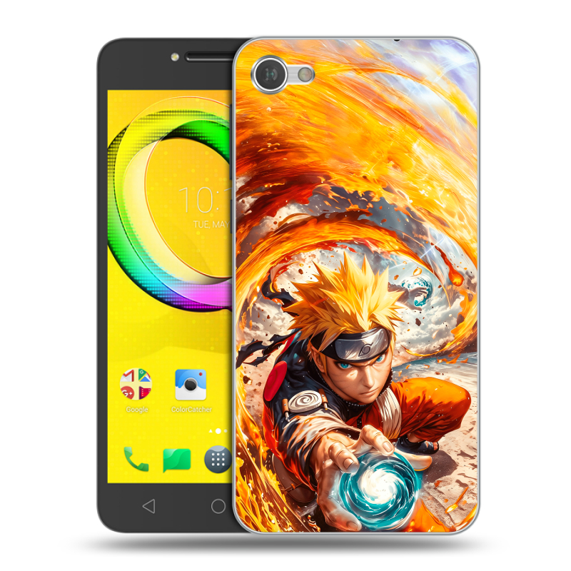 Силиконовый чехол на Alcatel A5 LED с принтом Аниме Наруто Naruto Силиконовый чехол на Alcatel A5 LED с принтом Аниме Наруто Naruto