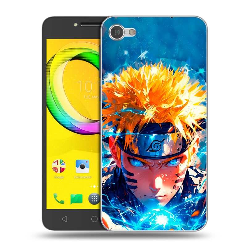 Силиконовый чехол на Alcatel A5 LED с принтом Аниме Наруто Naruto Силиконовый чехол на Alcatel A5 LED с принтом Аниме Наруто Naruto