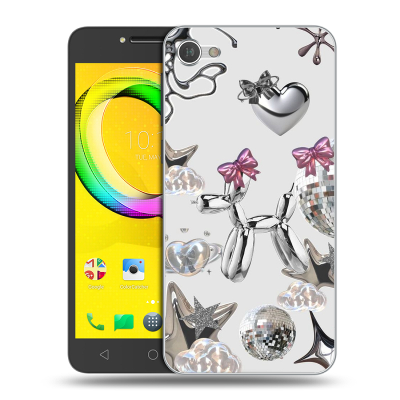 Силиконовый чехол на Alcatel A5 LED с принтом Y2K Силиконовый чехол на Alcatel A5 LED с принтом Y2K