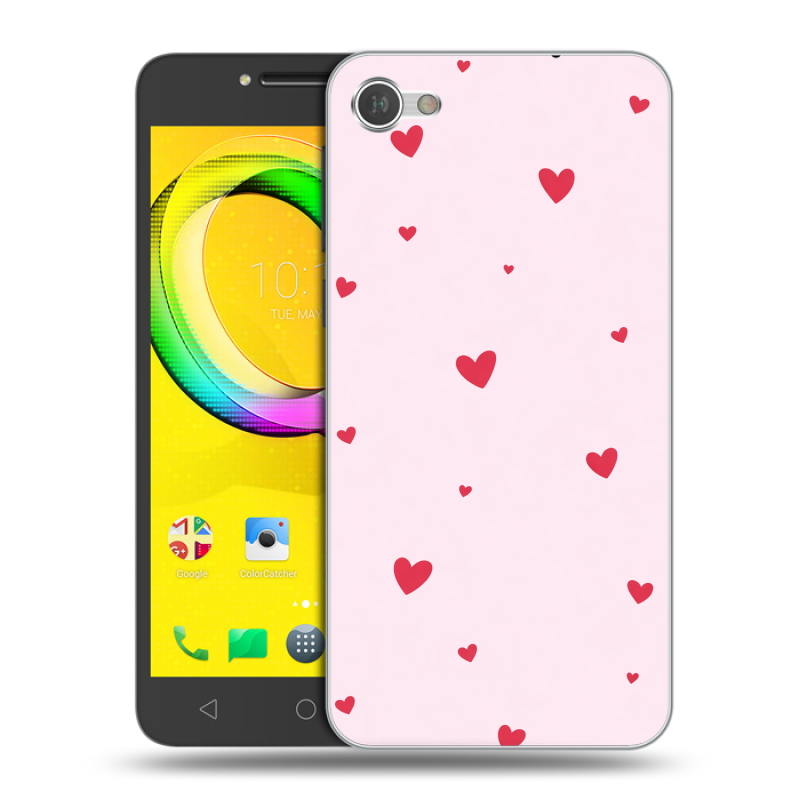 Силиконовый чехол на Alcatel A5 LED с принтом для девочек Силиконовый чехол на Alcatel A5 LED с принтом для девочек