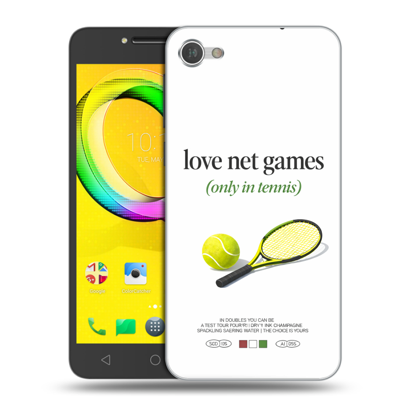 Силиконовый чехол на Alcatel A5 LED с принтом для девочек Силиконовый чехол на Alcatel A5 LED с принтом для девочек