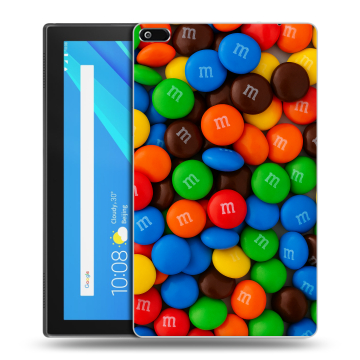 Силиконовый чехол на планшета Lenovo Tab 4 8 с принтом Конфеты Силиконовый чехол на планшета Lenovo Tab 4 8 с принтом Конфеты