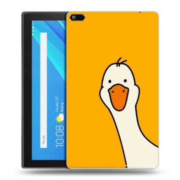 Силиконовый чехол на Lenovo Tab 4 8 с принтом Утка