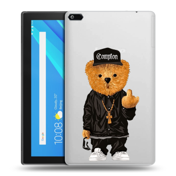 Силиконовый чехол на Lenovo Tab 4 8 с принтом Мишка