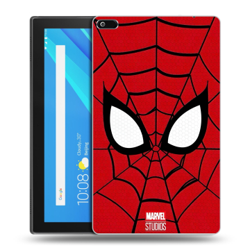 Силиконовый чехол на Lenovo Tab 4 8 с принтом человек паук spiderman