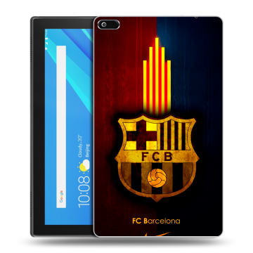 Силиконовый чехол на Lenovo Tab 4 8 с принтом Барселона Barcelona Силиконовый чехол на Lenovo Tab 4 8 с принтом Барселона Barcelona