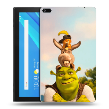 Силиконовый чехол на Lenovo Tab 4 8 с принтом Шрек Shrek