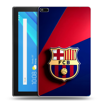 Силиконовый чехол на Lenovo Tab 4 8 с принтом Барселона Barcelona