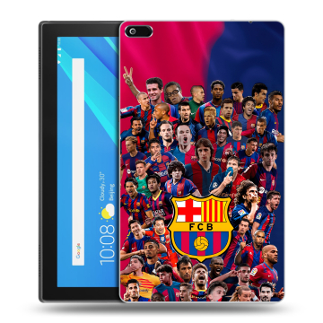 Силиконовый чехол на Lenovo Tab 4 8 с принтом Барселона Barcelona Силиконовый чехол на Lenovo Tab 4 8 с принтом Барселона Barcelona
