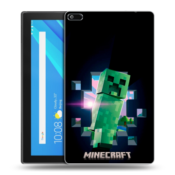 Силиконовый чехол на Lenovo Tab 4 8 с принтом Майнкрафт Minecraft