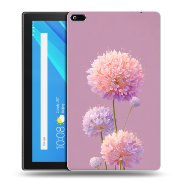 Силиконовый чехол на Lenovo Tab 4 8 с принтом Цветы Силиконовый чехол на Lenovo Tab 4 8 с принтом Цветы
