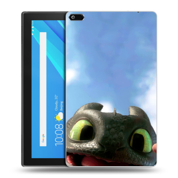 Силиконовый чехол на Lenovo Tab 4 8 с принтом Как приручить дракона
