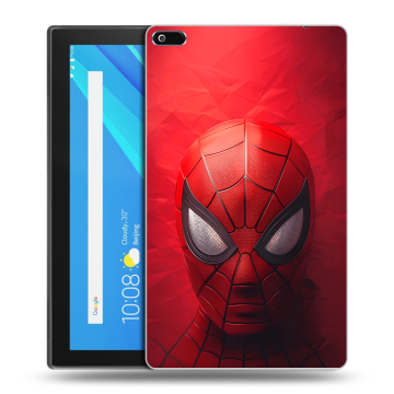 Силиконовый чехол на Lenovo Tab 4 8 с принтом Spiderman Человек паук Силиконовый чехол на Lenovo Tab 4 8 с принтом Spiderman Человек паук