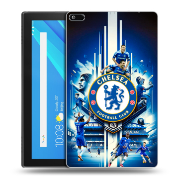 Силиконовый чехол на Lenovo Tab 4 8 с принтом Chelsea Челси