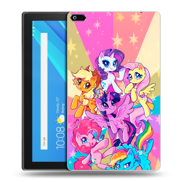 Силиконовый чехол на Lenovo Tab 4 8 с принтом My little pony Дружба чудо Силиконовый чехол на Lenovo Tab 4 8 с принтом My little pony Дружба чудо