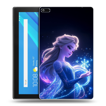Силиконовый чехол на Lenovo Tab 4 8 с принтом Холодное сердце Frozen