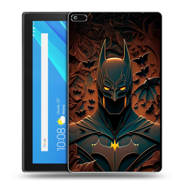 Силиконовый чехол на Lenovo Tab 4 8 с принтом Batman Бэтмен