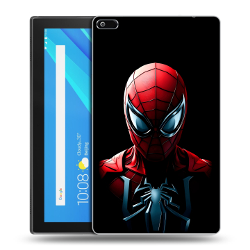Силиконовый чехол на Lenovo Tab 4 8 с принтом Spiderman Человек паук Силиконовый чехол на Lenovo Tab 4 8 с принтом Spiderman Человек паук
