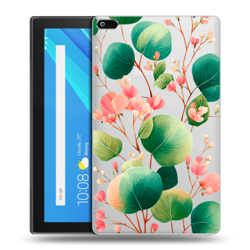Силиконовый чехол на Lenovo Tab 4 8 с принтом женский
