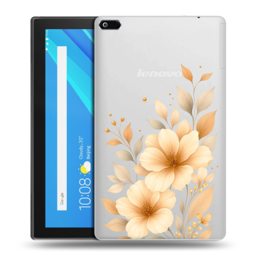 Силиконовый чехол на Lenovo Tab 4 8 с принтом для девушки
