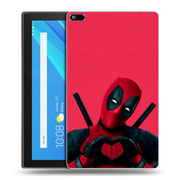 Силиконовый чехол на Lenovo Tab 4 8 с принтом Дедпул Deadpool
