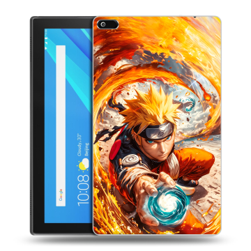 Силиконовый чехол на Lenovo Tab 4 8 с принтом Аниме Наруто Naruto