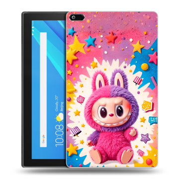 Силиконовый чехол на Lenovo Tab 4 8 с принтом Labubu Лабубу