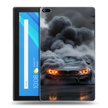 Силиконовый чехол на Lenovo Tab 4 8 с принтом BMW БМВ