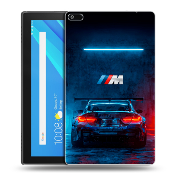 Силиконовый чехол на Lenovo Tab 4 8 с принтом BMW БМВ