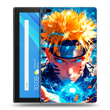 Силиконовый чехол на Lenovo Tab 4 8 с принтом Аниме Наруто Naruto