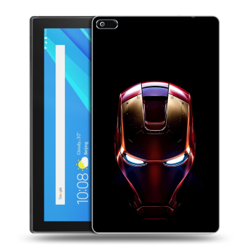 Силиконовый чехол на Lenovo Tab 4 8 с принтом IronMan Железный человек