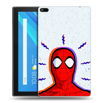 Силиконовый чехол на Lenovo Tab 4 8 с принтом Spiderman Человек паук
