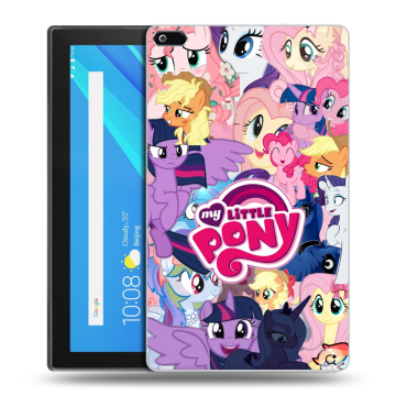 Силиконовый чехол на Lenovo Tab 4 8 с принтом My little pony Дружба чудо