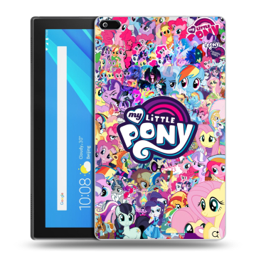 Силиконовый чехол на Lenovo Tab 4 8 с принтом My little pony Дружба чудо