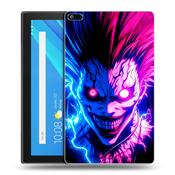 Силиконовый чехол на Lenovo Tab 4 8 с принтом Death note Тетрадь смерти