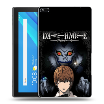Силиконовый чехол на Lenovo Tab 4 8 с принтом Death note Тетрадь смерти