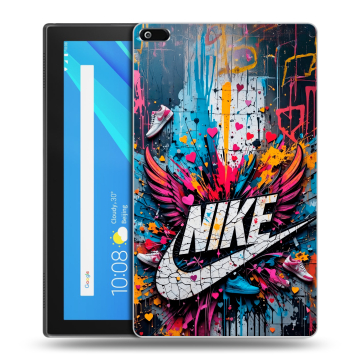 Силиконовый чехол на Lenovo Tab 4 8 с принтом Nike Найк