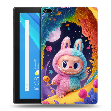 Силиконовый чехол на Lenovo Tab 4 8 с принтом Labubu Лабубу