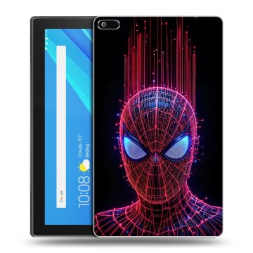 Силиконовый чехол на Lenovo Tab 4 8 с принтом Spiderman Человек паук